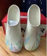 Men&#39;s Unisex HUNTER IN/OUT Algae Foam Marble Clog Shaded White Sz 14 New... - $32.90