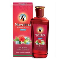 Navratna Ayurvedic Cool Oil | with 9 Active Herbal Ingredients | Relaxin... - £6.43 GBP+