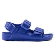 new ultra blue Birkenstock kids narrow fit Arizona eva sandal - $44.97+