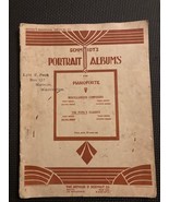 Vtg Schmidts Portrait Albums Pianoforte Sheet Music Book Misc Composers ... - $5.18