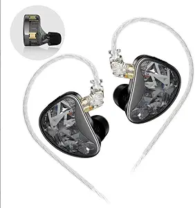 KZ AS24 12BA per Side 8 Switches HiFi in Ear Monitors Earphones (Non-MIC... - £187.11 GBP