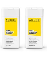 2 Acure Vegan Ultra Hydrating Argan Pumpkin Shampoo 12oz  FACTORY SEALED... - £23.45 GBP