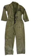 VTG WW2 Army HBT Coveralls 13 Star Buttons 1940s Military One Piece Mens L - $247.50