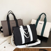 Large Capacity Ladies Handbag Shoulder Bag Summer Shopping Bags Messenger Bag Cr - £37.00 GBP
