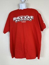 Fruit of The Loom Heavy Men Size XL Red Battle Red Day Jaguars vs Texans... - $7.65