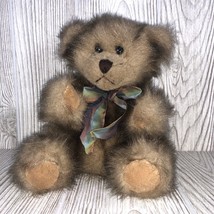 2002 Wishpets 8” Sable Teddy Bear - £8.33 GBP