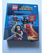 lego dc comics super heroes Folder Fun With Stickers - $530.40 MXN