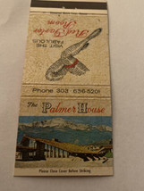 Vintage Matchbook Cover Matchcover Palmer House Colorado Springs CO - £2.67 GBP