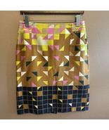 Tory Burch Geometric Colorful Pencil Skirt Women’s Size 6 - $44.95