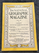 National Geographic Magazine June 1928 : Volume LIII, Number 6 : Illustrations - £8.81 GBP