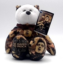 Rare Elvis Presley 50th Anniversary Limited Treasures Beanie Bear #003 2003 NWT - £23.97 GBP
