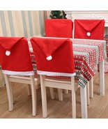 Chair Back Covers, Christmas Dining Table Decor, chair Cover, gift, Cove... - $4.00