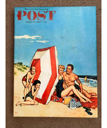 Saturday Evening Post 8/13/1960 Cover Stretched Canvas Print 17.5 x 23.5&quot; - £38.54 GBP