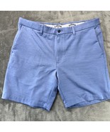 Callaway Golf Shorts Tech Performance Blue Flat Front Mens Size 34 - $487.23 MXN