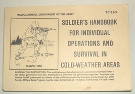 US Army Training Circular TC 21-3 March 1986 Cold Weather Operations - £11.85 GBP