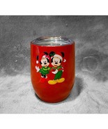 Mickey &amp; Minnie Christmas Holiday Insulated Cup w/Lid - £11.67 GBP