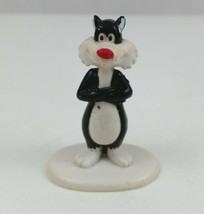 Vintage 1987 Warner Bros. Inc. Sylvester Arbys Toy 2.25&quot; Action Figure - £4.64 GBP