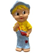 Vintage Sun Rubber Company Spunky Boy Vinyl Squeak Toy Figurine - $449.28 MXN