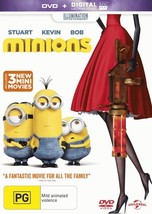 Minions DVD | Region 4 &amp; 2 - £8.92 GBP