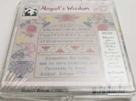 Kreinik Abigail&#39;s Wisdom Needle Kit Ellen Chester Thread &amp; Chart New Sealed - £22.03 GBP