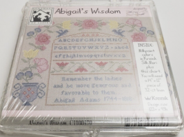 Kreinik Abigail&#39;s Wisdom Needle Kit Ellen Chester Thread &amp; Chart New Sealed - £21.77 GBP