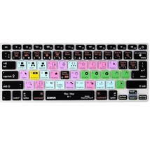 XSKN Final Cut Pro X Hotkey Shortcuts Keyboard Cover Silicone Protective... - £25.16 GBP