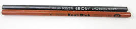 Lot of 2 Vintage Eberhard Faber Pencils Koal-Blak 230 6B + Ebody 6325 Je... - £15.76 GBP