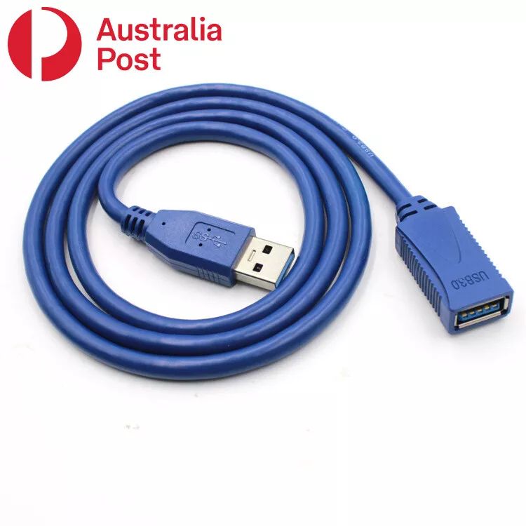 1M/2M/3M/5M USB Extension Cable USB 3.0 A Male to Female - $187.52 MXN+
