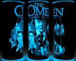 Glow in the Dark The Omen Horror Damian Cup Mug Tumbler 20oz with lid an... - $22.72
