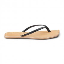 Beach By Matisse women&#39;s bungalow sandal in Black Lizard - size 7 - £28.23 GBP