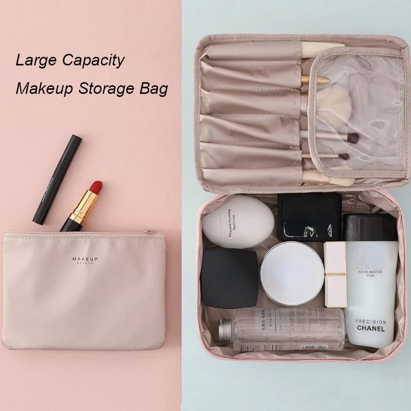 Sporting Makeup Bag For Women TAetries Organizer Waterproof Travel Make Up Stora - £23.89 GBP