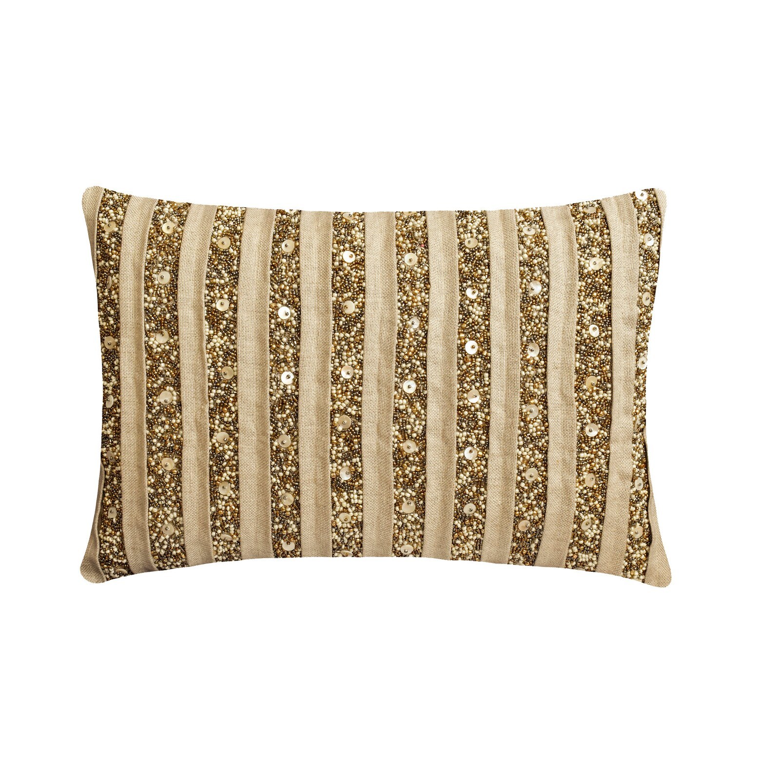 The Homecentric Margalo - Beige Linen Lumbar Pillow Cover - $68.79+