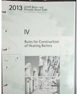 2013 ASME BOILER AND PRESSURE VESSEL CODE  SECTION IV   RULES FOR CONSTR... - $5,503.23 MXN
