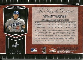 2004 Leaf Certified Cuts Marble Signature Red Paul Lo Duca 104 Dodgers 02/50 - £7.85 GBP