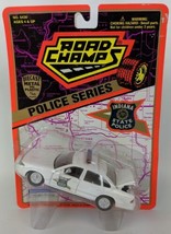 Vintage 1995 Road Champs Police Series 1:43 Diecast Indiana State Patrol Toy Car - £6.38 GBP