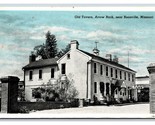 Vecchio Taverna Freccia Rock Boonville Missouri MO Wb Cartolina V18 - $5.08