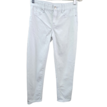 White Cropped Skinny Jeggings Size 2 - £19.71 GBP