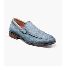 Stacy Adams Ridgely Moc Toe Slip On Casual Shoes Navy 25758-410 image 8