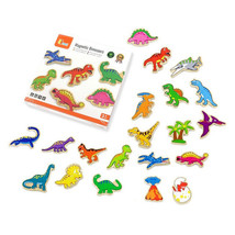 Viga Magnetic Wooden Dinosaurs 20pcs - £41.52 GBP