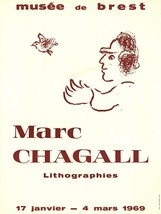 Marc Chagall Musee De Brest, 1969 - £371.53 GBP