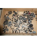 Large Lot of Vintage S Scale American Flyer Metal Wheel Pairs and Parts ... - $98.01