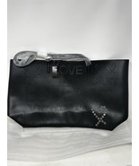 Victoria’s Secret Laser Cut Logo Totes Studded Love Bag Weekender Valent... - $47.35 CAD