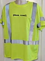 Kishigo Gas Station Pilot Flying J Yellow Hi-Visibility Safety Shirt - £7.95 GBP