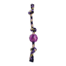 Mammoth Pet Products Braidys Tug with TPR Ball Dog Toy Assorted 1ea/20 in, LG - £11.90 GBP