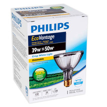 Philips 39PAR30L/EV/PEL/FL25 120V Dimmable Indoor/Outdoor Halogen Flood Lamp - £7.56 GBP