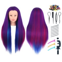 piaou Mannequin Head with Hair 29&#39;&#39; Doll Head for Hair Styling Cosmetology  - $47.29