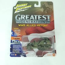 Johnny Lightning Greatest Generation WWII Allied Victory M16 Half Track NEW - $27.10 CAD