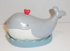Hallmark No One Else Whale Do But You 2 Piece Trinket Dish Whale New - $19.75