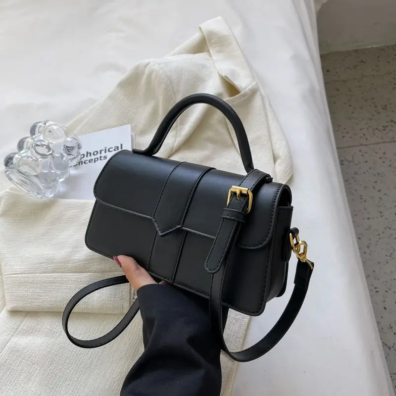 High Quality Simple Luxury Designer Women Handbags Small Square Bags Underarm sh - £39.48 GBP