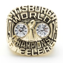 NFL 1975 PITTSBURGH STEELERS SUPER BOWL X WORLD CHAMPIONSHIP RING Replica - £19.58 GBP